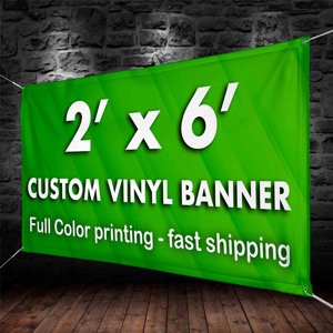 Drapeaux promotionnels personnalisés QM, impression sérigraphique, bannière publicitaire en polyester pour la plage avec logo - Product Image 3