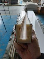 Bandes de guidage en nylon anti-collision résistantes à l'usure, moulées par injection PE/PP/POM, pour convoyeurs et guides de chaîne 022