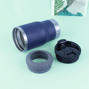 Refroidisseur de canettes isotherme 4-en-1 pour canettes de 12 oz et <span class=keywords><strong>porte</strong></span>-canettes de bière en acier inoxydable de 14 oz à double paroi avec ouvre-bouteille tire-bouchon - Product Image 6