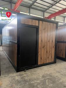 Bureau mobile préfabriqué moderne et portable de 20 pieds, pliable, en panneaux sandwich, industriel, évolutif et à installation rapide - Product Image 5