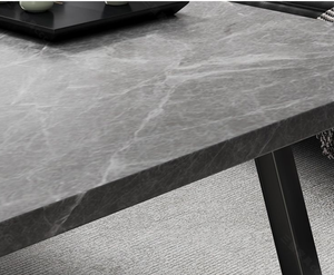 Petite <span class=keywords><strong>table</strong></span> à manger populaire pour meubles de maison avec pieds en métal et étagère de rangement multifonctionnelle pour cuisine salon - Product Image 5