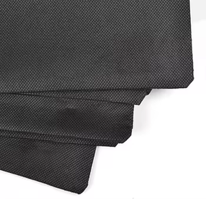 Custom Durable <b>Black</b> Non-Woven Drawstring Closure Carrying Bag for Travel Gym Clothing & Shoes Reusable - Product Image 4