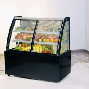 Refrigerated Food Cooler cake showcase bakery fridge display chiller