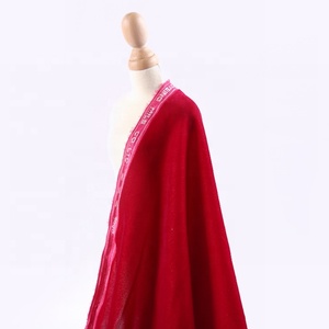Poliéster vestido de las mujeres de la <span class=keywords><strong>casa</strong></span> de moda micro terciopelo 5000 tinte de tela para ropa de mujer - Product Image 1