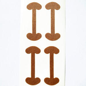 Autocollants de correction des ongles directs d'usine incrustation sans colle correcteur d'ongles autocollants pour ongles en plastique de style osseux disponibles en gros - Product Image 5