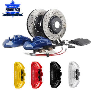 HighQuality OEM Racing 4 Pot 6 Piston Front Auto Brake <span class=keywords><strong>Caliper</strong></span> Bracket Kit para Adui Chevrolet Buick toyota volvo dodge honda bmw - Product Image 1
