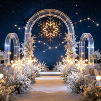 Porte-bougie sophistiqué avec support élégant pour la décoration de table lors de fêtes d'anniversaire, de Noël et d'événements commerciaux