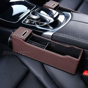 Car <b>Seat</b> Crevice Gap <b>Storage</b> <b>Box</b> Multifunctional <b>Storage</b> Left Driver Side <b>Storage</b> <b>Box</b> Holder Wallet Phone Cigarette Pocket - Product Image 2