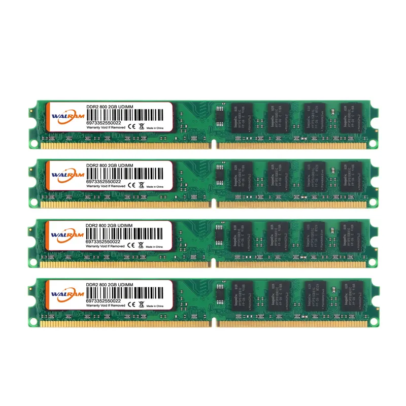 Walram PC Memory RAM Memoria Module Computer Desktop 2GB 4GB 800MHZ PC2 DDR2 PC2-6400 PC U-DIMM