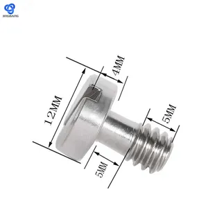 Meilleur cordon d'alimentation 1/4 à 5/8 adaptateur de trépied converte vis ip caméra cachée vis caméra espion