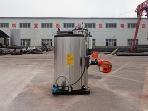 Zhongxin industriële verticale natte stoom olie-gas branderpijp energiebesparende speciale staal stoomgenerator met 1 jaar garantie - Product Image 6