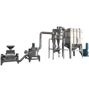 Micro fine powder pulverizer machine for spices flour herb ultrafine powder crushing machine mill