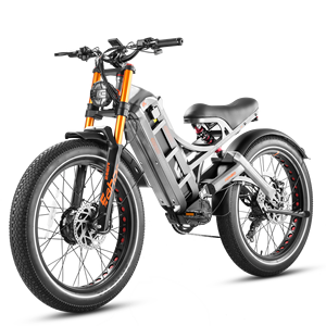 Vélo de montagne électrique haute performance 26/27,5 pouces, batterie au lithium à puissance personnalisée pour la conduite tout-terrain difficile pour adultes - Product Image 6