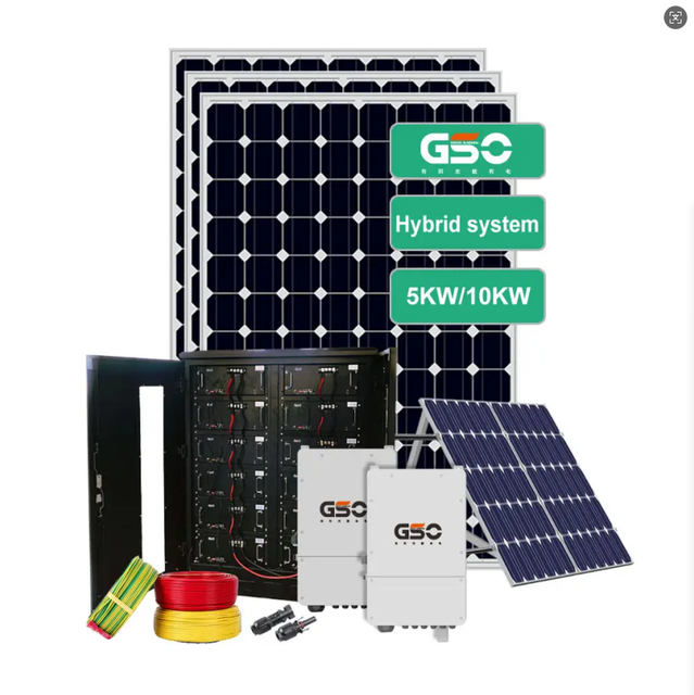 3kw 5kw 10kw 15kw 20kw off Grid Electric Home Use Solar Panel Kit Solar Panel System for Home Appliance