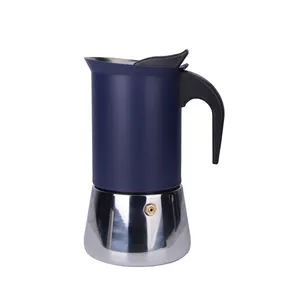 Hot Sell 2/4/6/10cup 304 Stainless Steel Moka Pot Coffee Manual Espresso Cafeteras