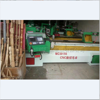 CNC pegangan peninggi tangga pekerjaan kayu, kaki kursi kayu otomatis Diameter pemrosesan maksimum 20-680mm
