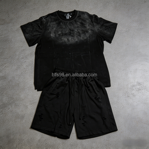 Conjunto de Camiseta y Pantalones Cortos Deportivos Personalizados para Hombre, Ropa Deportiva de Alta Calidad para Correr, Gimnasio y Entrenamiento al Aire Libre - Product Image 4
