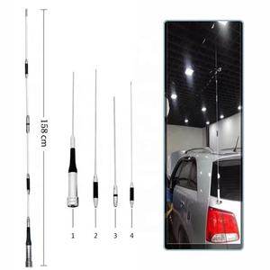เสาอากาศวิทยุติดรถยนต์แบบสองย่านความถี่ 144/430MHz VHF/UHF กำลังขยายสูง 5.0/7.6dBi พร้อมขั้วต่อ PL259 - Product Image 1