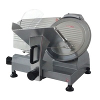 Machine à trancher la viande semi-automatique professionnelle, épaisseur réglable, pour jambon, bacon, fromage, idéale pour les restaurants et les charcuteries