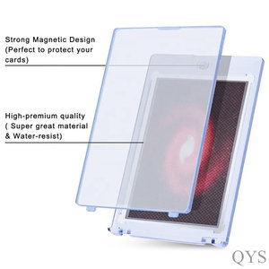 Qys 35PT ที่ใส่บัตรแม่เหล็กแบบสัมผัสเดียวเคสสำหรับแสดงบัตรเพื่อการป้องกันรังสียูวีสำหรับคอลเลกชัน TCG - Product Image 2
