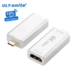 ULT-4K 60Hz USB Type-C to HDMI/AF 어댑터 타입 C to HDMI 변환기 결합