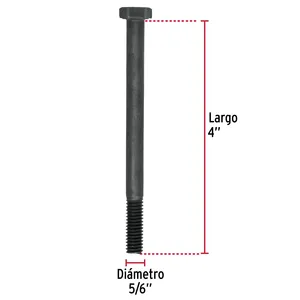 Feroce scatola di viti in acciaio 5/16 'X 4' grado 5 con 3 unità e borsa con 50 viti