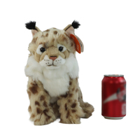 Peluche Ligneau réaliste, jouet en peluche doux et réaliste avec rembourrage en coton PP et doublure en maille, cadeau d'anniversaire pour enfants