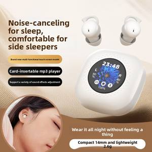 Nuevo Reproductor <span class=keywords><strong>MP3</strong></span> con Ranura para Tarjeta, para Auriculares Intrauditivos 5.4, con Cancelación de Ruido Activa, Control Táctil y por Voz, Mini, de Alta Gama, 3 Horas de Reproducción, Sin Dolor - Product Image 2