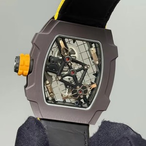 Montre mécanique automatique de luxe haut de gamme pour homme, multifonction, squelette, tourbillon, sport, étanche, avec design raquette de tennis - Product Image 1