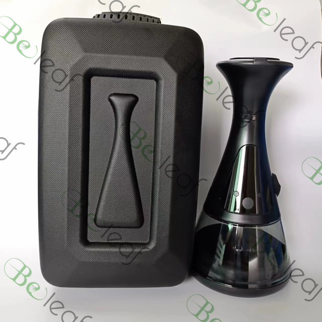 Factory Direct Rechargeable Electric Mini Portable Hookah Black LED Bar Lady Type Pods Frosted Technics Acrylic+Stainless Steel