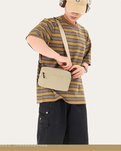 Wholesale Unisex Waterproof Nylon Breathable Super <b>Lightweight</b> Adjustable Mini <b>Suitcase</b> Cross Shoulder Bag - Product Image 6