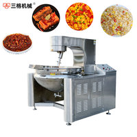 Machine entièrement automatique pour base de fondue chinoise, préparation de garnitures pour gâteaux de lune à la pâte de haricots, sauces à viande et tofu au lait