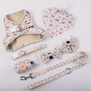 One Step in Ajustável Pet Chest Harness Collar Set Quick Release Gancho e <span class=keywords><strong>Loop</strong></span> Design Fit Harness para Cães Treinamento ao ar livre - Product Image 1