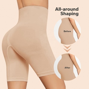 Pantaloncini Modellanti di Alta Qualità per Donne, Shorts a Vita Alta per Modellare il <span class=keywords><strong>Corpo</strong></span>, Controllo Pancia, Sollevamento Glutei, Slip Compressivo Senza Cuciture - Product Image 6