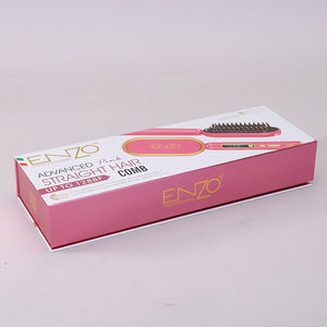 Peigne lisseur chauffant ENZO Ready Goods, lisseur céramique à ions négatifs pour des <span class=keywords><strong>cheveux</strong></span> lisses et sans frisottis - Product Image 4