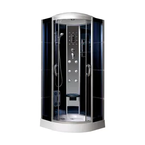 Fábrica Direta Venda Quente Luxo Emoldurado Unidade De Chuveiro Simples Banheiro Canto Chuveiro Molhado Sauna Cabine Caixa De Chuveiro A Vapor