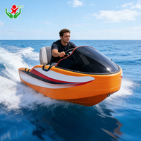 Bateau à jet électrique miniature personnalisé de haute qualité Tongcai, pour le ski nautique personnel et le surf, adapté à la navigation à rames