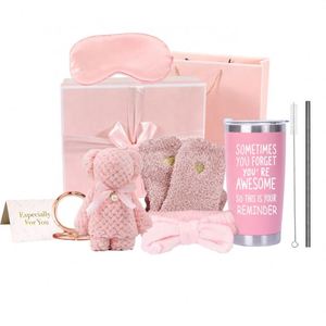 Cesta de Regalo de Relajación con Vaso de 20 oz, Regalo de Autocuidado, Idea de Regalo Única para Cumpleaños, Recuerdos de Boda - Product Image 1