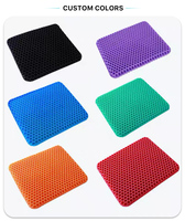 Chaise personnalisée en Gel ergonomique en Silicone antidérapant de haute qualité 50*50 Cm housse de coussin coussin de siège coussins de tapis de voiture