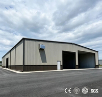 Edificio Industrial Prefabricado de Acero Galvanizado de Fácil Montaje con Estructura de Acero Ligero y Diseño Libre