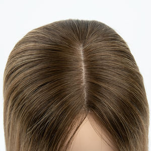 Extensiones de Cabello Humano Remy Micro Line Toppers 2026, Integración en Red de Pescador 6*6, Proveedor Premium de Toppers de Cabello Humano - Product Image 1