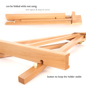 Giá Trưng Bày Mini Bằng Gỗ Hình Tam Giác Cho Nghệ Sĩ Giá Rẻ - Product Image 3