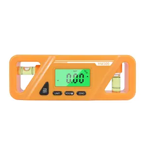 Digital protractor inclinometer leveling instrument, angle measuring instrument, magnetic 90 degree ruler, digital display for
