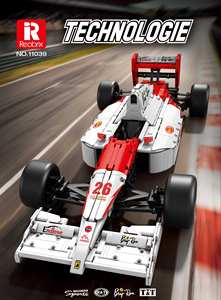 Coche de Carreras de Fórmula 1 <span class=keywords><strong>MP4</strong></span> Technic a Escala 1:8, Modelo de Bloques de Construcción, Coche Moderno, Locomotora, Carrocería Desmontable - Product Image 4