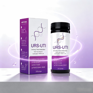 Bandelettes de <span class=keywords><strong>test</strong></span> d'infection <span class=keywords><strong>urinaire</strong></span> 3-en-1 URS-UTI, 100 bandelettes, kit de <span class=keywords><strong>test</strong></span> d'urine pour leucocytes, nitrites et <span class=keywords><strong>pH</strong></span>, <span class=keywords><strong>test</strong></span> rapide et précis à domicile pour les infections urinaires - Product Image 1