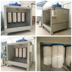 CE Approved Powder Coating <b>Spray</b> Booth Powder <b>Paint</b> Room With Power Coating Gun/<b>spray</b> Booth/curing Oven - Product Image 4