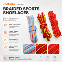 Lacets de sport ronds personnalisés en gros, lacets de sport assortis aux couleurs pour baskets de course OEM ODM Mingjia