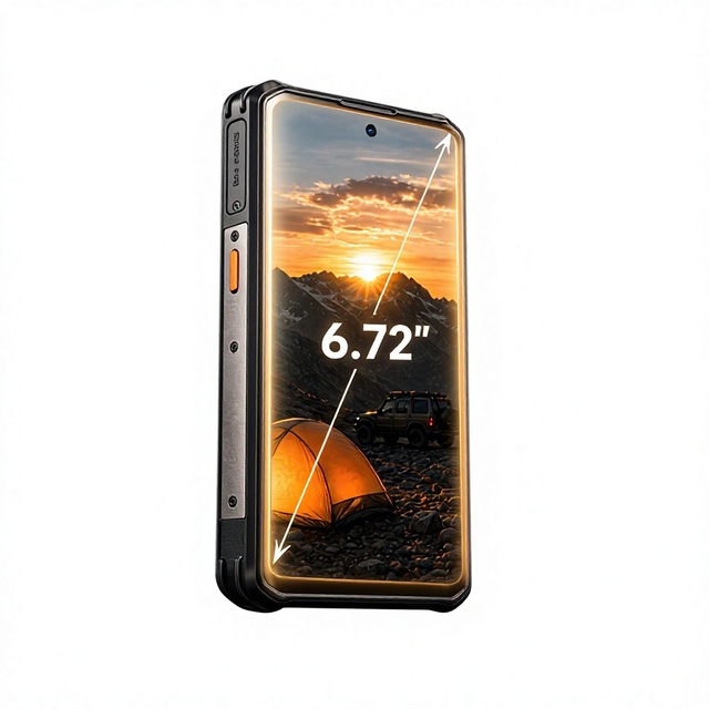 YAC V5 Pro 5G Rugged Smartphone 10000mAh 33W Fast Charge Wireless Charging Android 16 Waterproof Mobile Phone Thermal Imaging