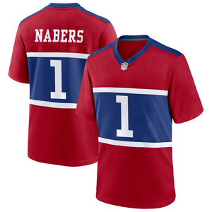 Camisetas de Fútbol Americano Personalizadas Rojas del Siglo Alternativo 2026, Uniformes Juveniles Bordados y Cosidos, Ropa Deportiva - Product Image 2