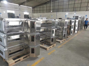 High Efficiency Big Capacity Commercial Convection Electric/Gas Conveyor Pizza Oven for Restaurant Electric Pizza Oven - Product Image 6